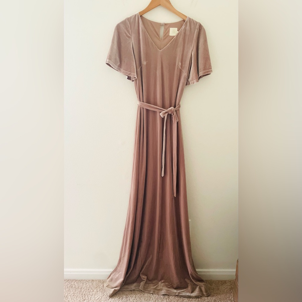 Revelry Reese Velvet‎ Dress - Picture 2 of 7